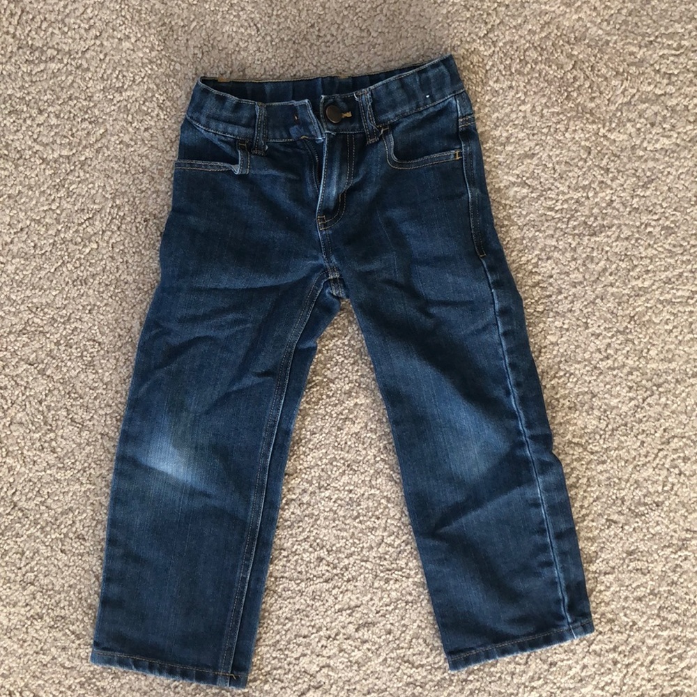 Boy’s blue jeans